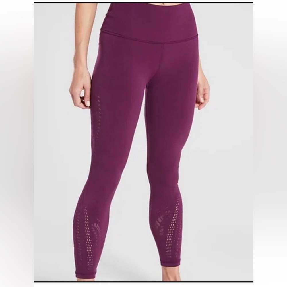 Athleta Leggings in Rich Purple